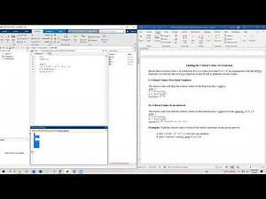 2 5 Derivatives in MATLAB