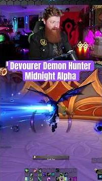 First Look at Devourer DH - Midnight Alpha #gaming #worldofwarcraft #midnight