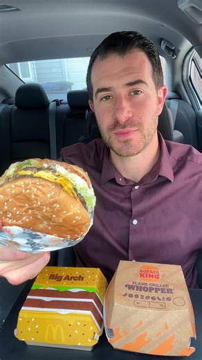 Big Arch vs Whopper vs Charburger Taste Test