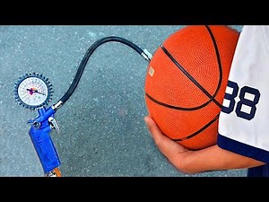 Experiment: Air Compressor vs Basketball