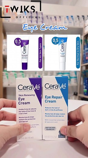CeraVe Eye Repair Cream & Skin Renewing Eye Cream Review