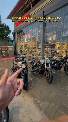 60/180 Days Hunter 350 vs Classic 350 vs Meteor 350 Price Looks weight Performance? #royalenfield