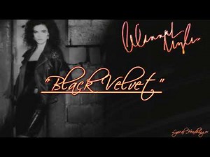 Alannah Myles - Black Velvet (Lyric Video) #alannahmyles #rock #lyrics #blackvelvet
