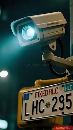 ANPR/LPR Camera: HLC Se Night Number Plate Clear #shorts #cctv