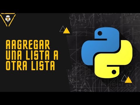 ¿Como agregar los elementos de una lista al final de otra lista en Python utilizando extend?