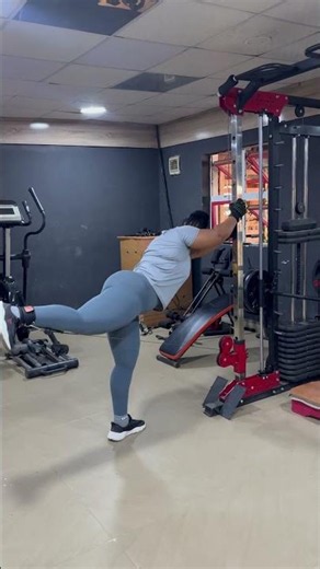 Cable Kickbacks for Glute Growth | Gym Workout Routine