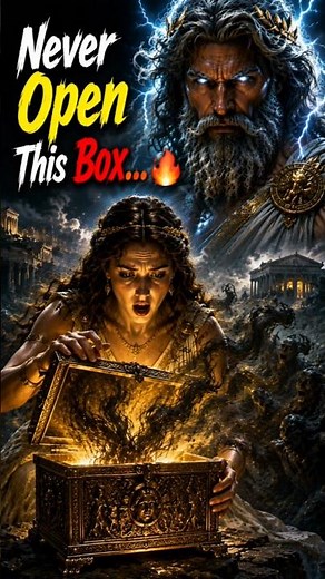 Pandora's Box: The Myth That Unleashed All Evil |Greek Mythology Explained #shorts #mythology #viral