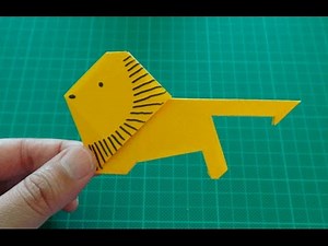 origami for beginners【Lion】