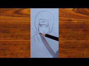 How To Quick Draw Itachi Uchiha For Beginners! Easy Tutorial! - M3 Arts