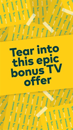 BONUS TV!! Get the latest Samsung 65” QLED 4K TV with every Samsung Galaxy S25 Ultra, Z Fold7 or S25 Edge - when you connect on eligible plans. Ends 04/02/26. TV cannot be delivered to select postcodes, see website. Redeem by 04/03/26 via Samsung website. Value based on Samsung recommended retail price. T&Cs and redemption criteria apply. Over 18s only. See Optus website to learn more. | Optus