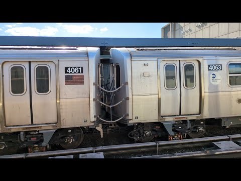 NYC Subway: 8 Car R211A Test Train at Broad Channel
