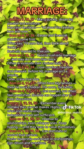 Marriage Insights Based on Your Birth Date