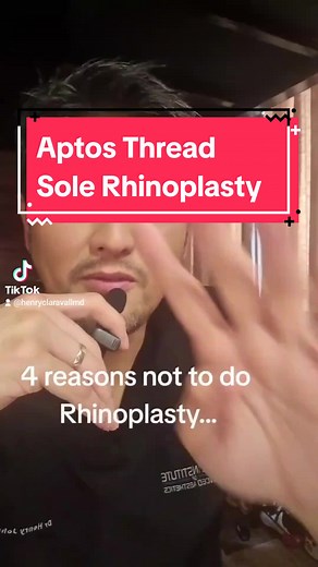 Aptos thread sole rhinoplasty #nonsurgical #aptos #aptosph #stitch #learnontiktok #seamlessalar #rhinoplasty #eduwow #continuously
