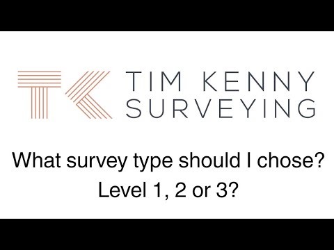 What survey type should I choose? Level 1, 2 or 3?