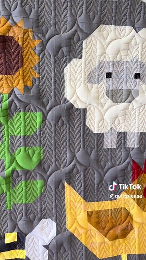 Quilt a Cozy Fab Farm Quilt by Elizabeth Hartman