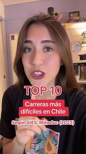Carreras universitarias difíciles en Chile
