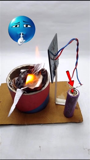 Waste Material Se Electricity 😱 | Kachre Se Bijli Ka Science Project ⚡ | Amazing DIY Experiment #diy