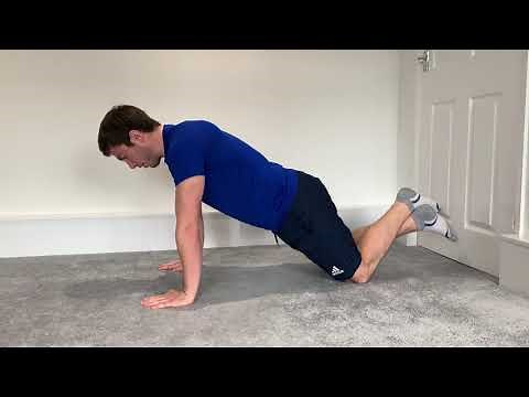 Kneeling Push Up Exercise