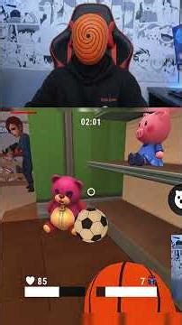 Menyamar Menjadi Bola Basket🏀Untuk Bersembunyi dari Para Hunter!!! #shorts #hideonline #lucu