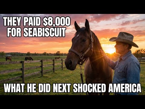 Seabiscuit: The $8,000 Horse Nobody Wanted — Until He Did Something Nobody Thought Possible
