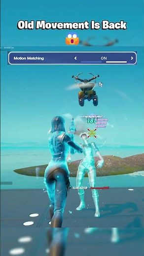 Old Movement Is Back In Chapter 5 🤯 | How To Get Old Movement In Fortnite Chapter 5 🤩 #shorts