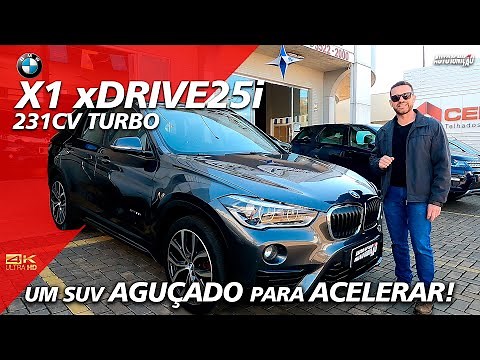 Avaliação BMW X1 xDrive25i Um SUV Aguçado para Acelerar!