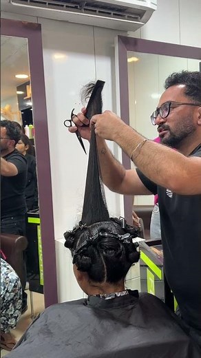 "Perfect Layered Haircut with 180-Degree Over-Direction | #hair #haircut #layeredhaircut