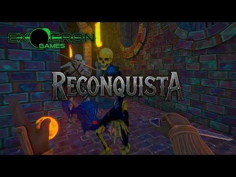 Dungeon Boomer Shooter with Sword and Magic | Reconquista | HowTo Gameplay