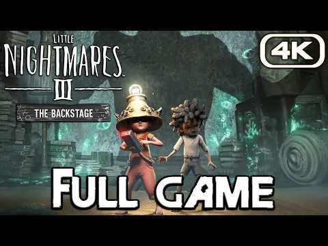 LITTLE NIGHTMARES 3 DLC Gameplay Walkthrough FULL GAME (4K 60FPS) No Commentary