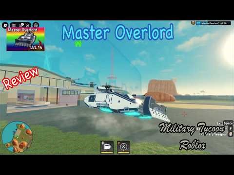 Master Overlord Review Military Tycoon Roblox