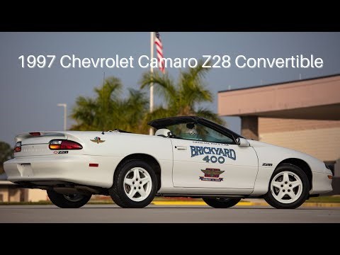 1997 Chevrolet Camaro Z28 Brickyard 400 Car