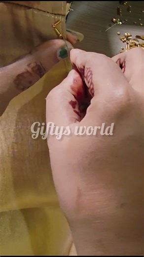 Normal needle aari work#shortvideo #aaribusiness