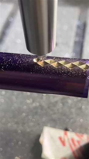 Carving diamond-shaped holes using CNC technology