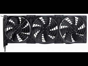 GDSTIME PCI Slot 3X 90mm 92mm Fans, VGA Cooler