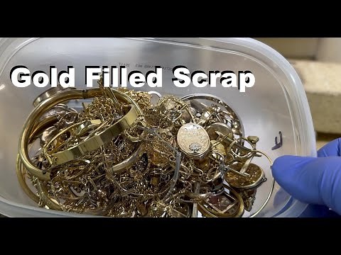 Gold Filled Scrap Recovery and Refining Part1