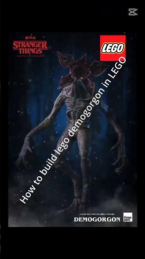 How to build Demogorgon in LEGO #lego #legostrangerthings #strangerthings #shorts #stopmotion