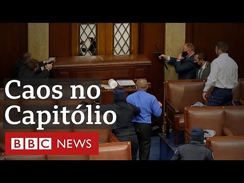Invasão ao Congresso dos EUA: dia de tumulto e caos no coração da democracia