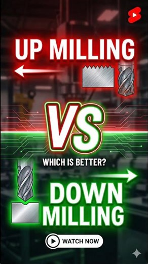 Up Milling vs Down Milling Explained | Never Get Confused Again