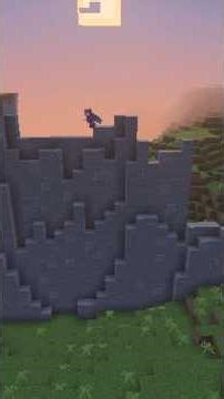 Building Minecraft Terrain is Very Relaxing! #minecraft #minecraftsurvival #gaming #minecraftbuild