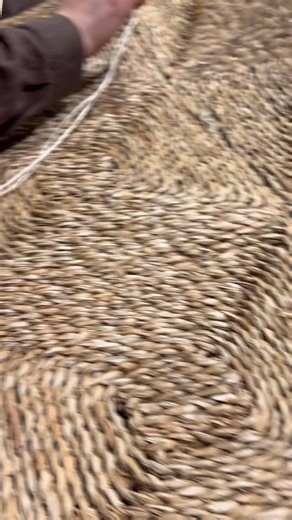 Crafted by hand, one square at a time. Our custom seagrass rugs are made by stitching individual seagrass squares together — slow craftsmanship, natural fibres, and that warm, coastal texture that grounds a space. Timeless, durable, and made just for your home. #NaturalRugsAustralia #SeagrassRug | Natural Rugs Australia