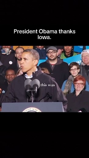 Obama Legacy on Instagram: "“Obama’s ‘Yes We Can’ Speech Still Inspires! 🌟 Hope Lives On!” “In 2008, Barack Obama’s ‘Yes We Can’ speech in Iowa sparked a global movement for hope and unity. 🌍 From the middle class to the world stage, his words still resonate. Why does ‘Yes We Can’ inspire you? Share below and join the hopecore vibe! 💙 Follow @obamavisionary more Video cadits @barackobama #Obama #YesWeCan #ObamaCore #HopeCore #2012Speech #Iowa #Biden #MiddleClass #PolicyMatters #Democrats #Ind
