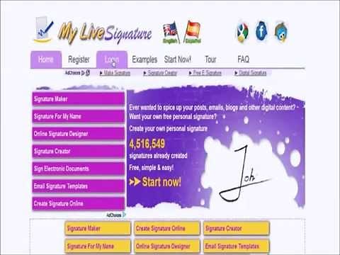 Free Signature Creator