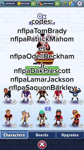 subwaysurfercodes on TikTok