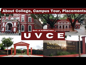 New UVCE campus tour | about College, Placements