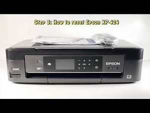 Reset Epson XP 424 Waste Ink Pad Counter
