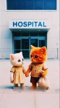 A Kitten’s Sacrifice 🥺❤️ | Emotional Animated Story #shorts #viralvideo