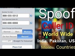 How to Spoof Call Someone From Any Number 😈| Free unlimited spoof call | Call With Fake Number 😈 #yt