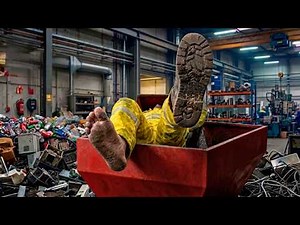 Worker Made a Critical Mistake While Machine Was Running | Industrial Machine Accident