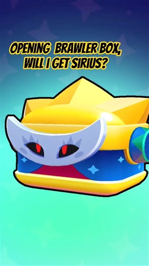 New brawler from Brawl box! Is it Sirius? #brawlstars #fypシ゚viral #mobilegame #brawlbox