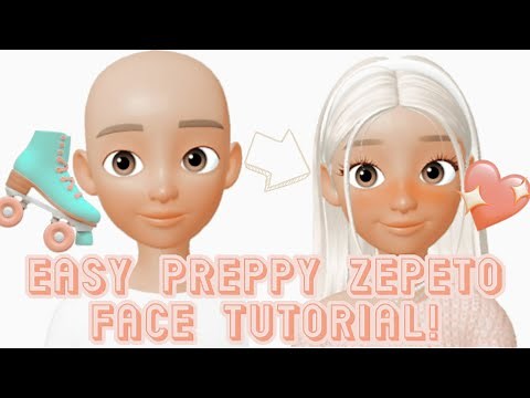 ~||💕Preppy ZEPETO face tutorial!||~🥰🏝🌺🌴🐠🦋💖🛼🍦{chloezptt}